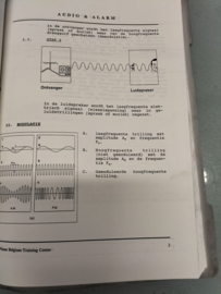 Cursusboek ''Audio en alarm'' Nissan Belgium training centrum. 20260419/2