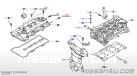 Kleppendekselpakking HR16DE Nissan 13270-ED000 C11/ C12/ E11/ J10/ K12 Origineel.