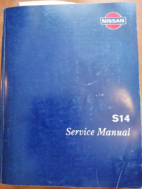 Service manual '' Model S14 series - 200SX '' SM4E-0S14G0 Used part.