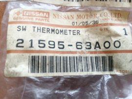 Koelwatertemperatuurschakelaar koelventilator Nissan 21595-63A00 B12/ N13/ N14/ P10/ W10