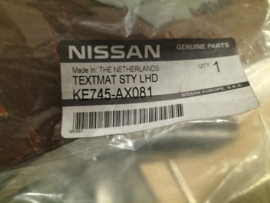 Floor mat set Nissan KE745-AX081 Original