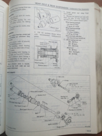 Service manual '' Model C31 series '' SM1E-0C31G0 Nissan Laurel C31