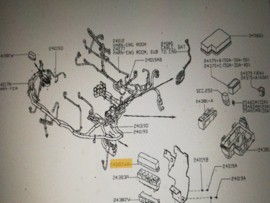 Afdekkap relaiskast Nissan Qashqai J11 24382-4BA2D