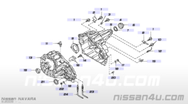 Oliekeerring uitgaande as Nissan 33216-7S11C D40/ R51 ( na modificatie ) Nieuw