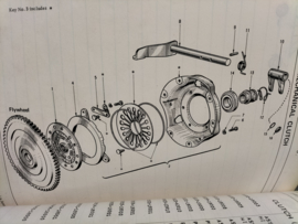 koppelingsplaat Datsun Sunny B10 30100-18005 Gebruikt.