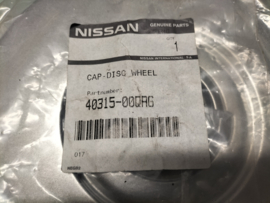 Cap disc wheel Nissan 40315-00QAG Original
