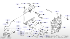Kühlflüssigkeitsbehälter Nissan Micra K11 21710-4F110