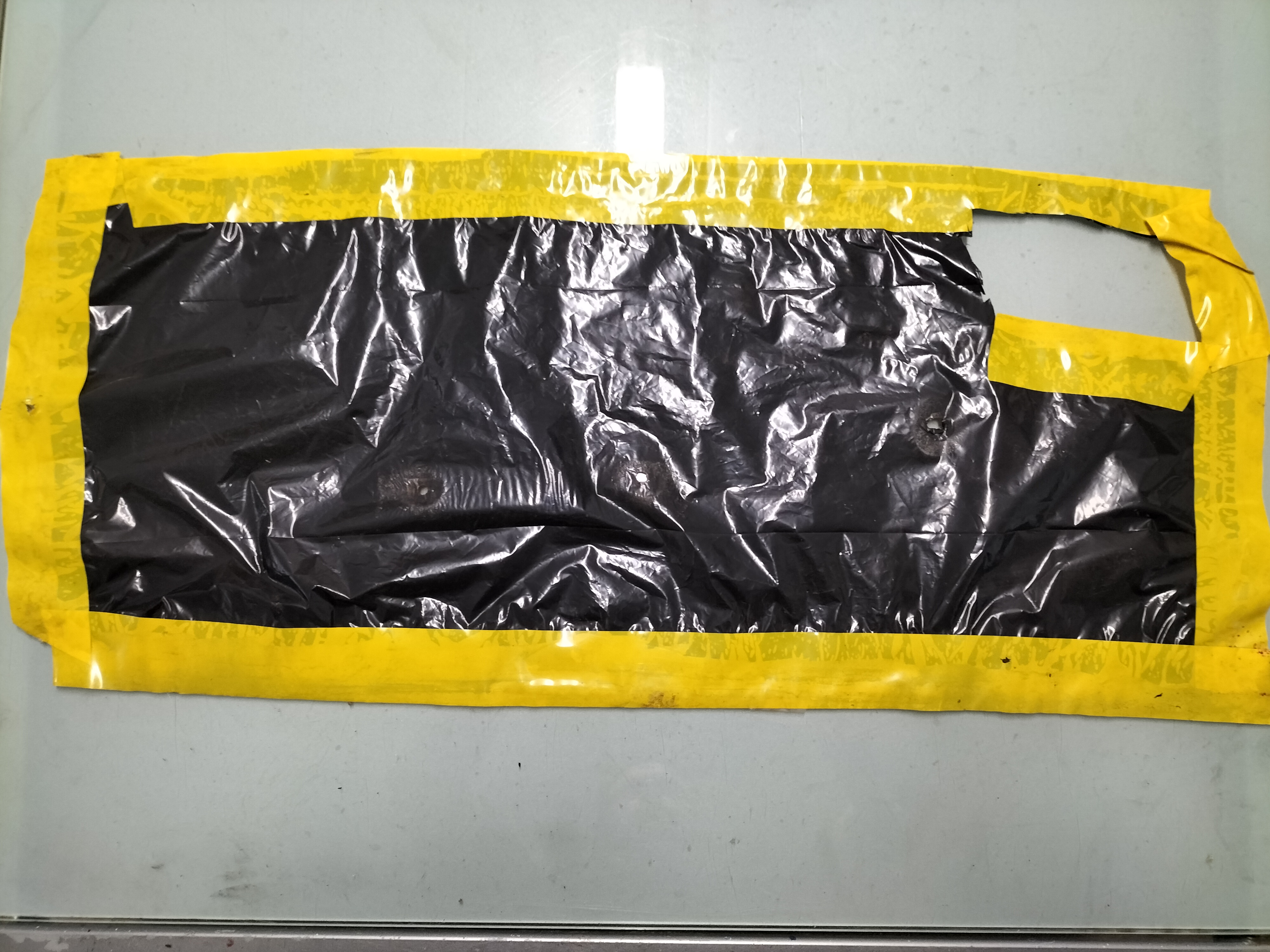 Cover-door seal front Datsun Cherry E10 80880-M0200 Used part.