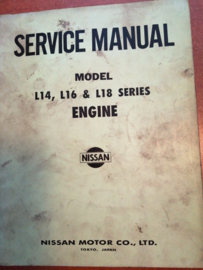 Service manual '' Model L14, L16 & L18 series engine '' SM8E-0L18G0