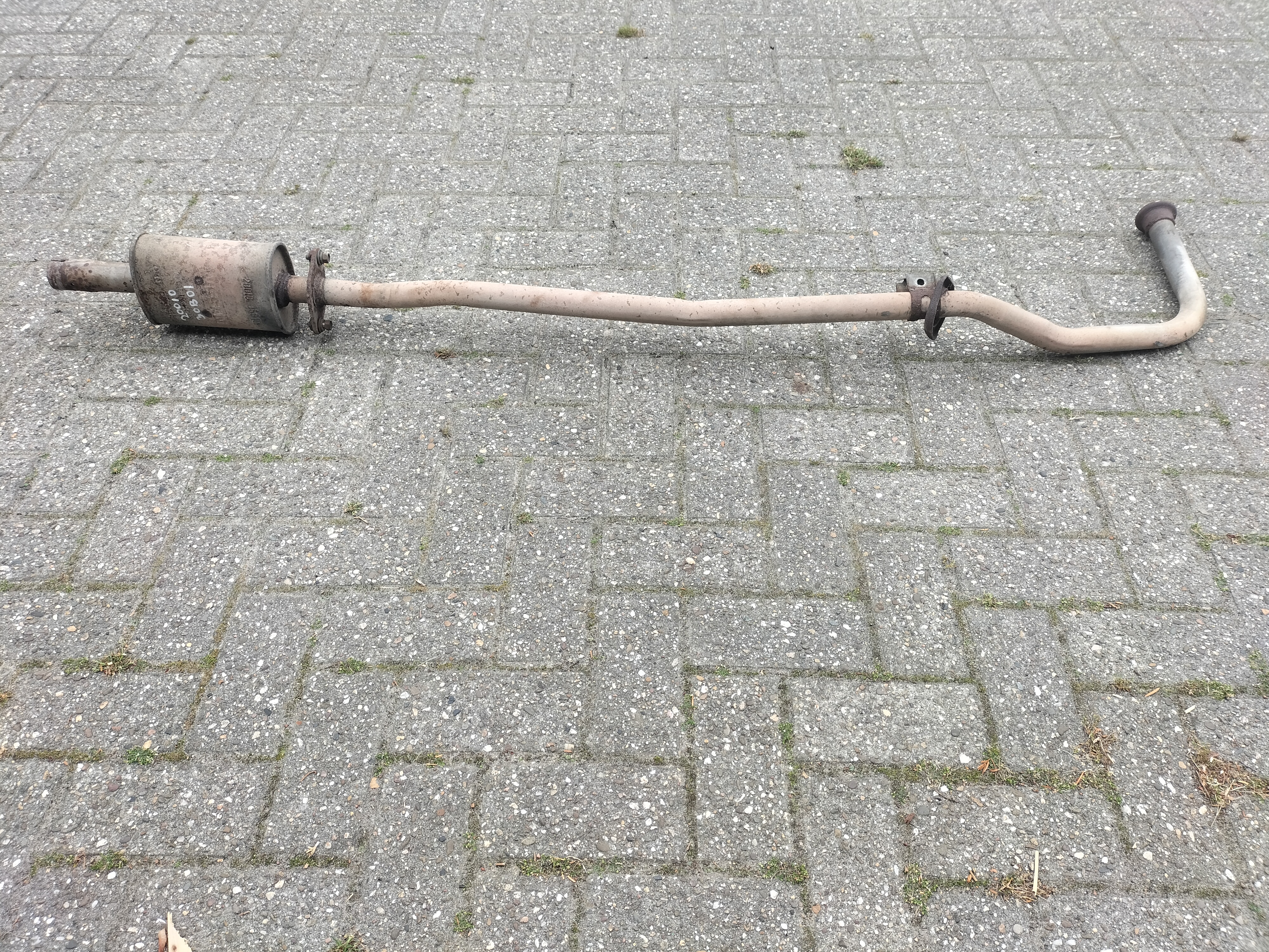 Tube exhaust, front Micra K10 20010-30B01 (20010-15B10) Used part.