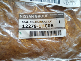 Seal oil, crankshaft rear HR12DE/ HR16DE/ MR20DD Nissan 12279-1HC0A E11/ E12/ F15/ J10/ J11/ K12/ T32/ Z12 Original.
