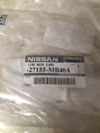 Hevel kachelklepbedieningstang Nissan Cabstar F24 27155-MB40A Origineel.