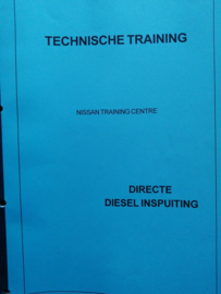 Technische training '' TT68 Directe diesel inspuiting '' Nissan