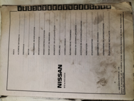 Werkplaatshandboek '' Model B12 en N13 '' SM7D-N3B2G0 Gebruikt.