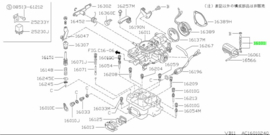 Vlotternaald carburateur E10S/ E13S Nissan 16101-01M00 B11/ N10/ N12 Origineel.