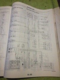 Service manual ''Model J30 series '' Nissan Maxima J30 SM9E-0J30G0 Used part.