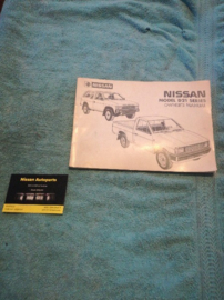 Instructieboekje ''Nissan Pickup D21'' OM8E-0D21G1