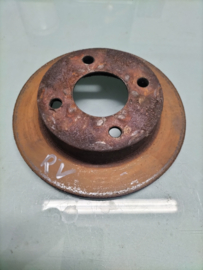 Rotor disc-brake front axle 214mm Nissan Micra K10 40206-21B01 Used part.