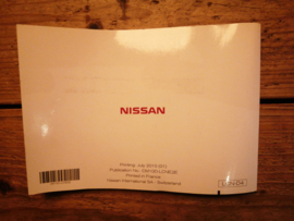 Instructieboekje '' Nissan connect 2010 '' OM10D-LCNE2E