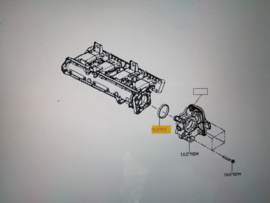 Gasket-throttle chamber HRA2DDT Nissan 16175-00QAE C13/ F15/ J11 Origineel