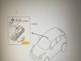 Microfoonunit telefoon Nissan 28336-5X00A D40/F15/J11