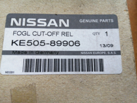 Cut-off relais mistlamp trekhaak Nissan KE505-89906 (76316) (86582)