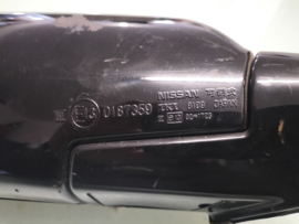 Buitenspiegel rechts Nissan 200SX S13 96301-57F05 zonder glas. IKI 8109 Gebruikt.