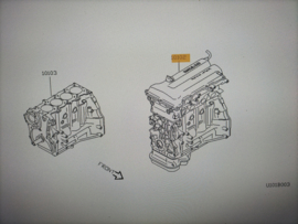 Engine bare SR20DE Nissan Nissan Primera P11/ WP11 10102-9F5SB Used part.