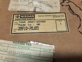 Tank assy-windshield washer Nissan 28910-70J05 Original