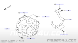 Montagebout M7,75 x 17 bevestigingsbeugel versnellingsbak aan Motor 31377-6J001