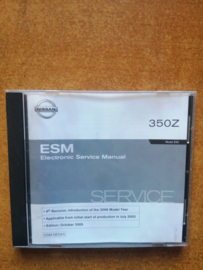 Electronic Service Manual '' Model Z33 series '' Nissan 350Z Z33 SM5E00-1Z33E1E Used part.