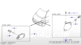 Zijknipperlicht Nissan Serena C23 26160-9C000