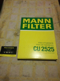 Interieurfilter Rnault Laguna. (Mann CU2525) 7700834816