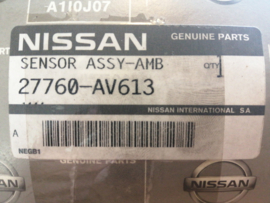 Regeleenheid airconditioning Nissan N16/ P12/ V10 27760-AV613 Origineel.