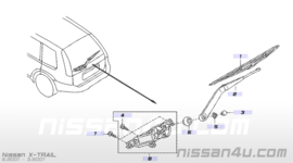 Ruitenwisserarm achterklep Nissan X-trail T30 28781-8H31A