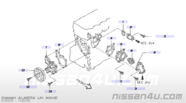 Thermostaat Nissan 21200-BN201 D40/ F24/ N16/ P12/ R51/ V10