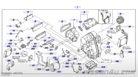 Interieurfilter Nissan 27891-AX010 CK12/ E11/ K12/ M20M