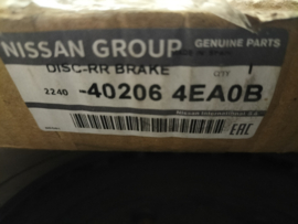 Rotor discbrake Nissan 40206-4EA0B Original