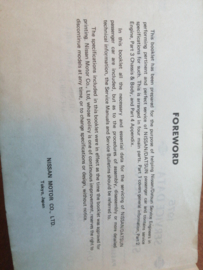 Service Data and Specificaties 1975 SD5Z-P000G0