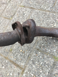 Tube exhaust, center + Muffler exhaust main Nissan Sunny N14 20100-57Y61 + 20030-65Y06 Used part.