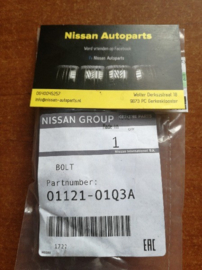 Poeliebout Nissan HRA2DDT 01121-01Q3A Origineel.