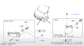 Richtingaanwijzer rechtsvoor Nissan Serena C23 26130-7C000