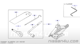 Trekoog / schroefoog / sleepoog Nissan 51132-4M600 (51132-BM400) N16/ V10