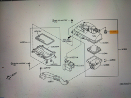 Packing inlet manifold CG10DE/ CG12DE/ CGA3DE/ CR12DE/ CR14DE Nissan 14032-AX610 E11/ K12 Original