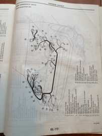 Service manual '' model M10 series ''  Nissan Prairie M10 SM3E-0M10G0 Used part.