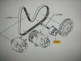 Tensioner assy-auto Nissan 11955-1KB2A C13/ J11 Original.