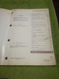 Service manual ''model 260 series Supplement-III''  Nissan Patrol 260