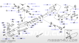 Middendemper Nissan Primera P10 SR20DI 20300-71J11