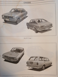 Service manual '' Model B110 series chassis and body '' Datsun Sunny B110 SM1E-B110G0