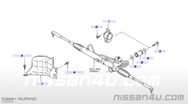 Afstandsbus stuurhuis Nissan Murano Z50 54444-8J001